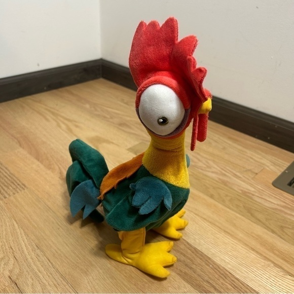 Disney Moana Clucking Hei Hei Plush Stuffed Moving Toy Bird - Picture 3 of 7